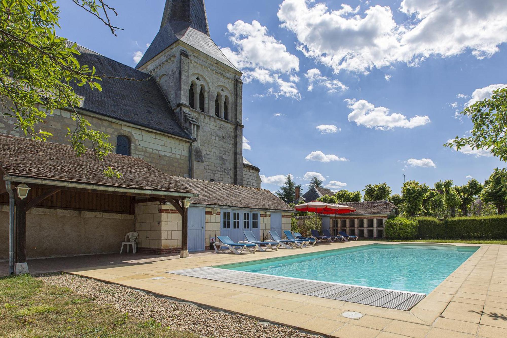 Manoir De La Voute Maison D'Hotes Pouillé Exterior foto
